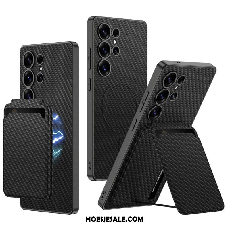 Hoesje Voor Samsung Galaxy S25 Ultra 5g Magsafe-compatibel Met Kaarthouder