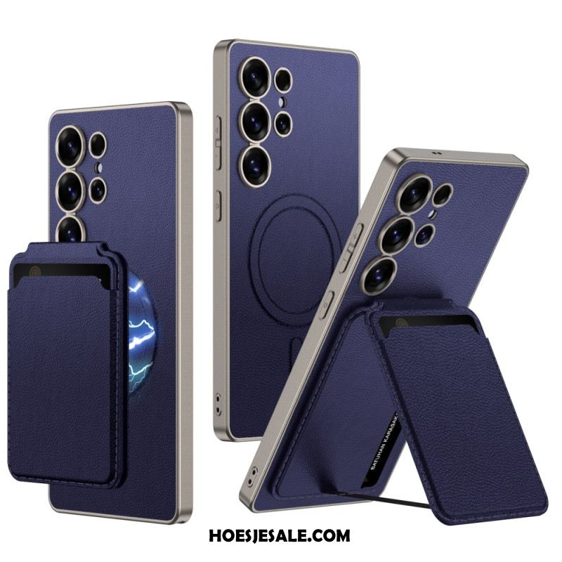 Hoesje Voor Samsung Galaxy S25 Ultra 5g Magsafe-compatibel Met Kaarthouder