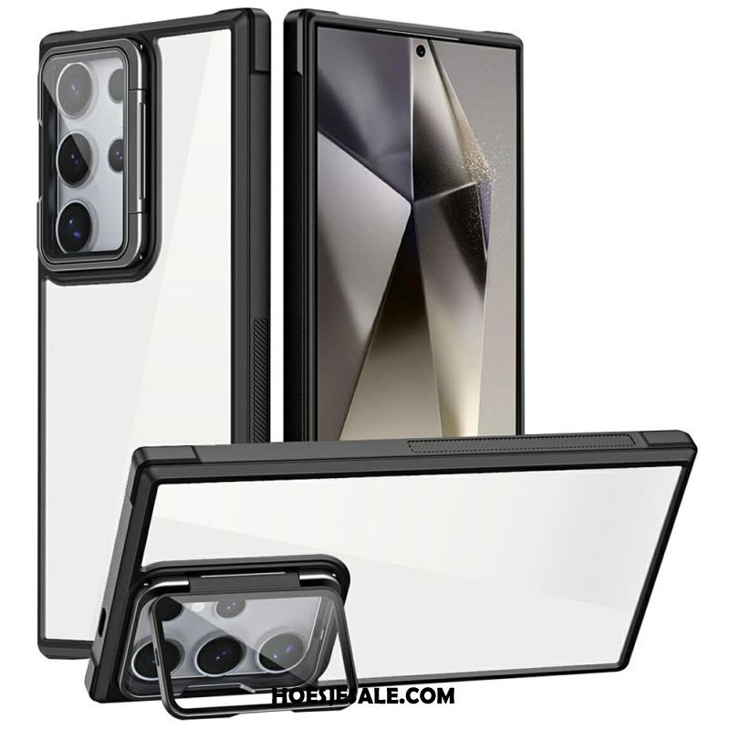 Hoesje Voor Samsung Galaxy S25 Ultra 5g Robuust Met Ingebouwde Standaard