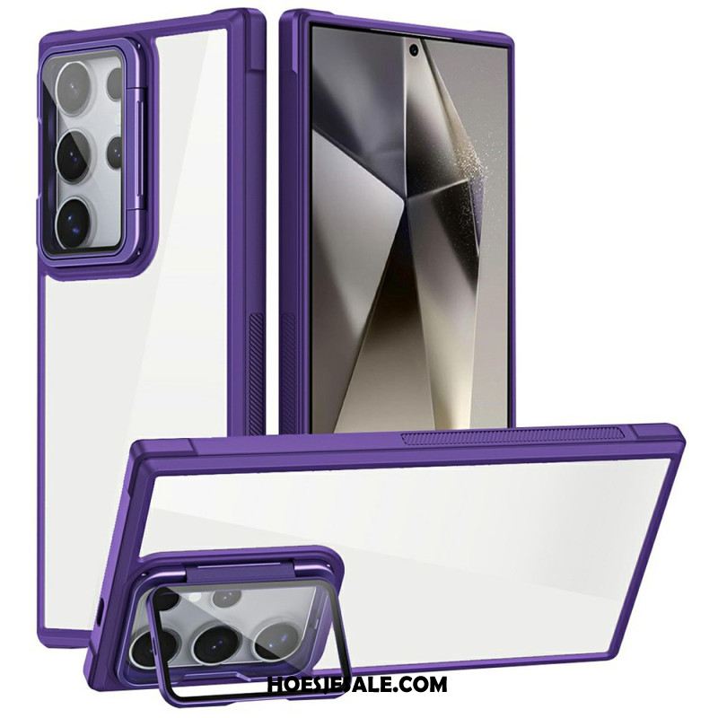 Hoesje Voor Samsung Galaxy S25 Ultra 5g Robuust Met Ingebouwde Standaard