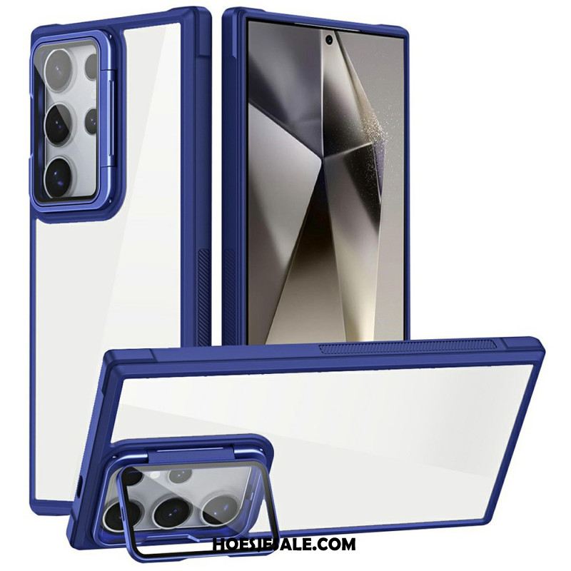 Hoesje Voor Samsung Galaxy S25 Ultra 5g Robuust Met Ingebouwde Standaard