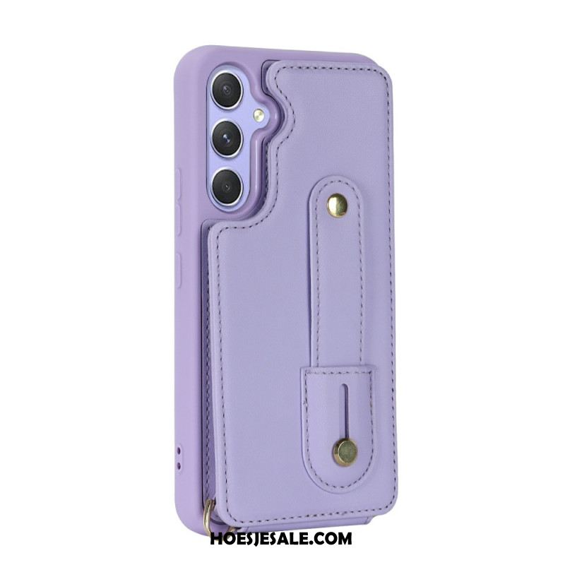 Hoesje Voor Samsung Galaxy S26 Kaarthouder En Schouderriem