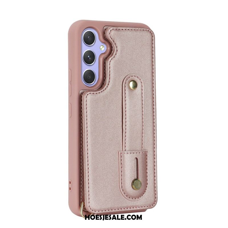 Hoesje Voor Samsung Galaxy S26 Kaarthouder En Schouderriem