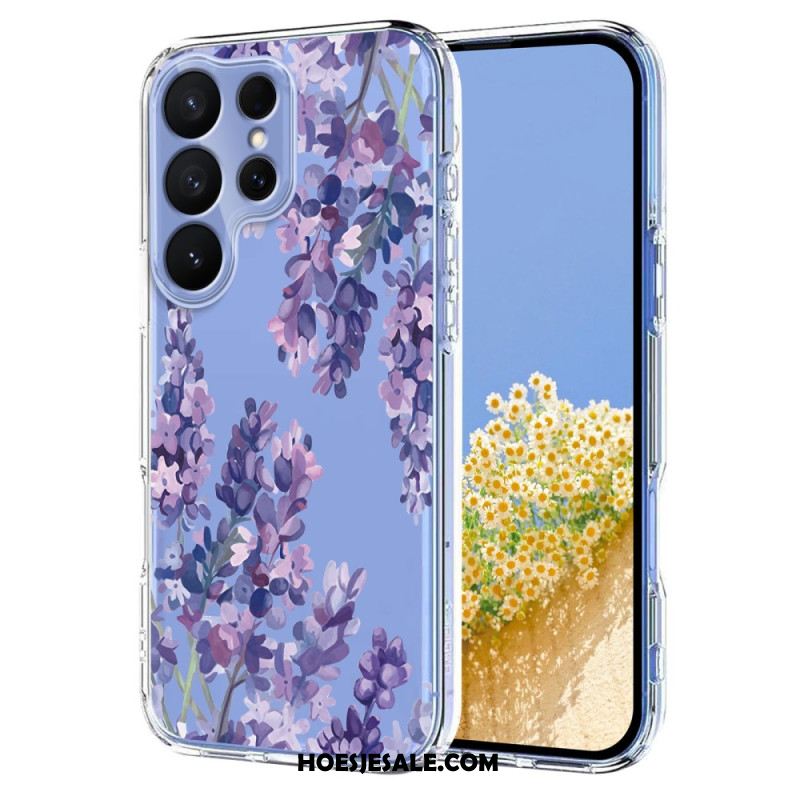 Hoesje Voor Samsung Galaxy S26 Ultra Vlinders En Bloemen