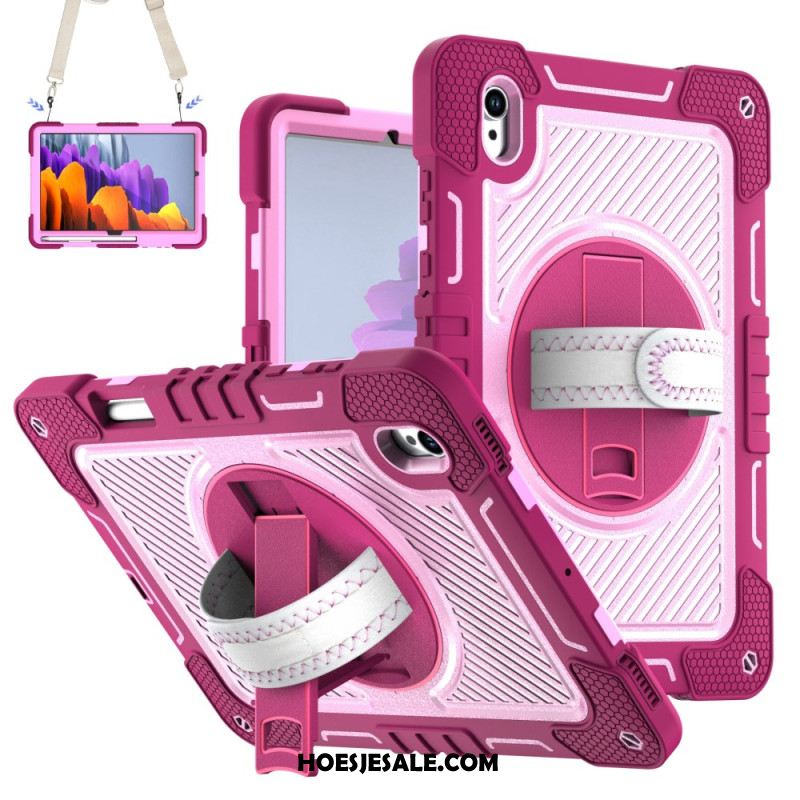 Hoesje Voor Samsung Galaxy Tab S11 Robuust Met Schouderriem