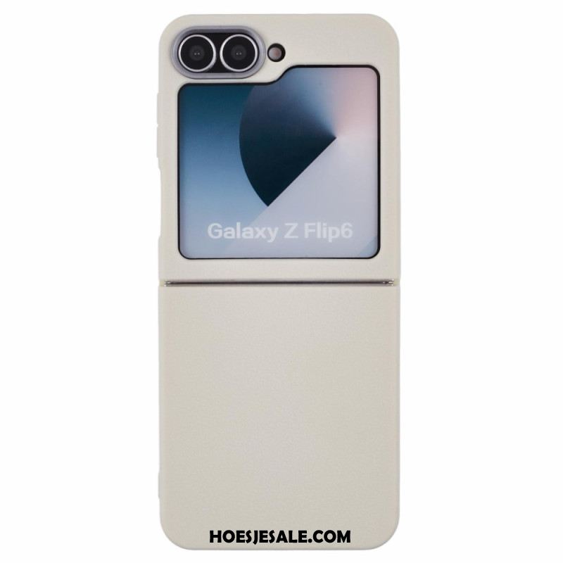 Hoesje Voor Samsung Galaxy Z Flip 7 Fe Leertextuur