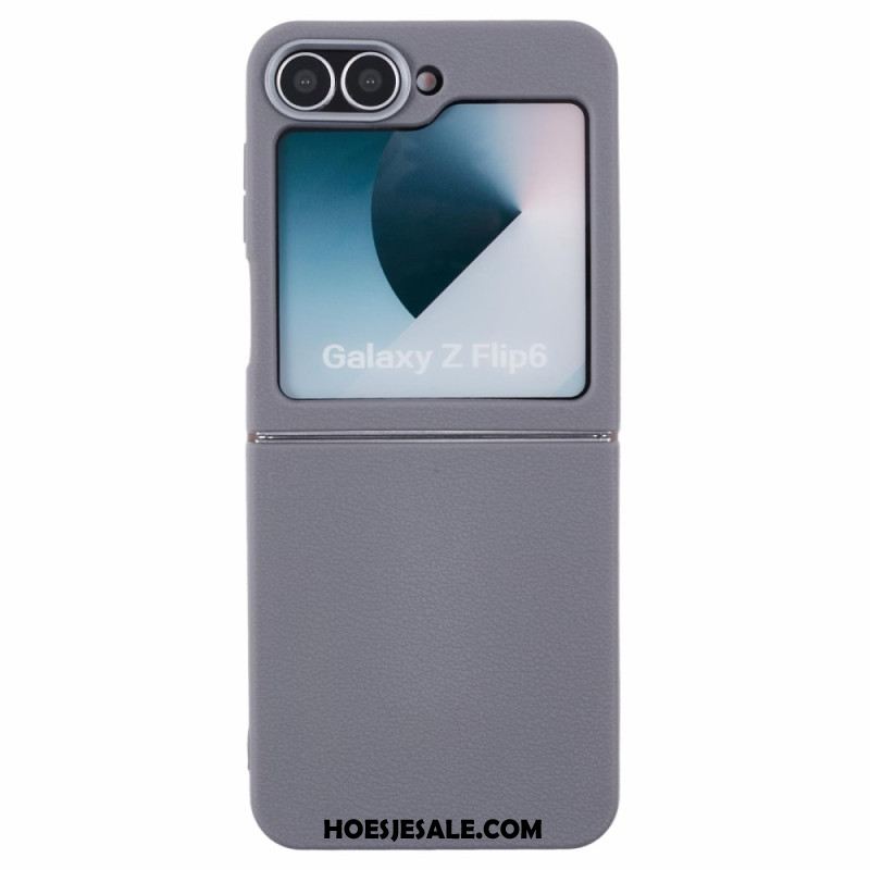Hoesje Voor Samsung Galaxy Z Flip 7 Fe Leertextuur