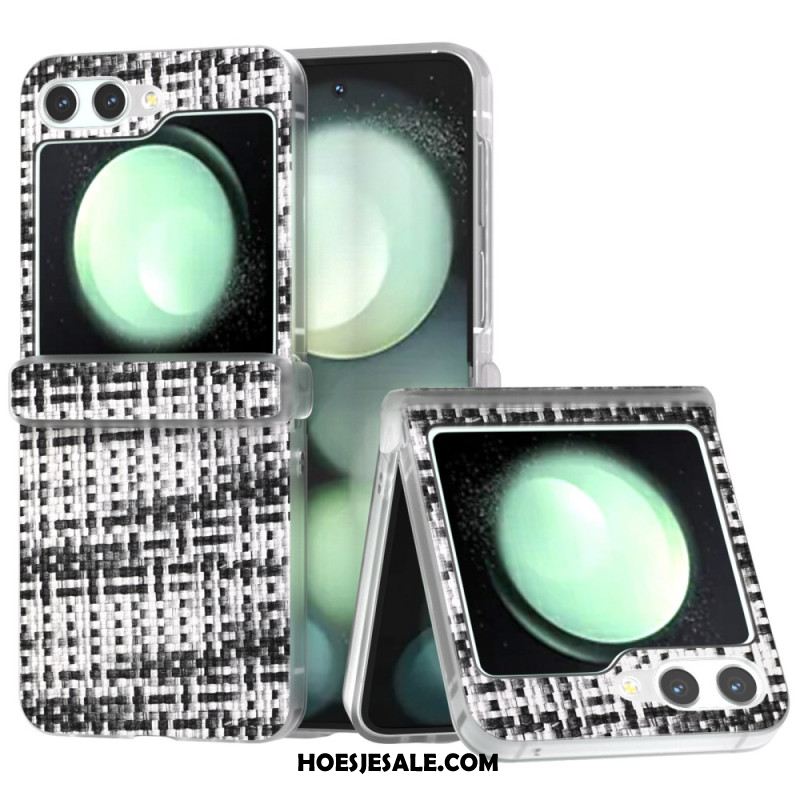 Hoesje Voor Samsung Galaxy Z Flip 7 Fe Stoffen Effect