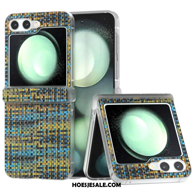 Hoesje Voor Samsung Galaxy Z Flip 7 Fe Stoffen Effect