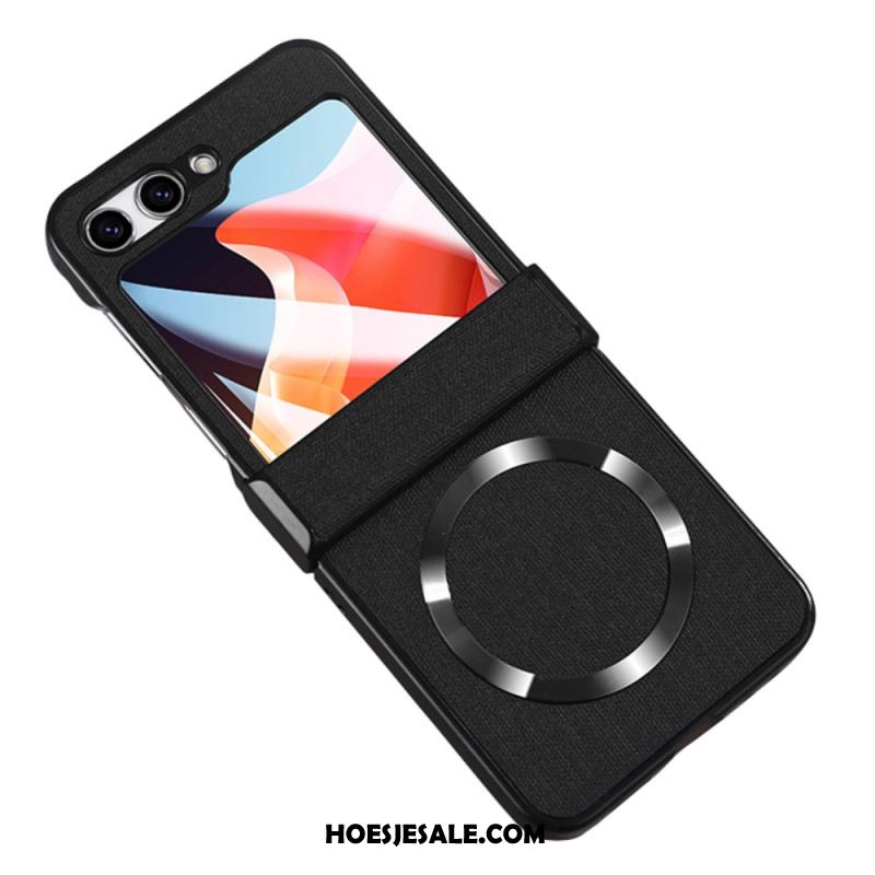 Hoesje Voor Samsung Galaxy Z Flip 7 Fe Stoffen Structuur