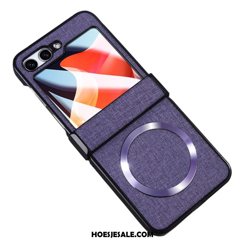Hoesje Voor Samsung Galaxy Z Flip 7 Fe Stoffen Structuur
