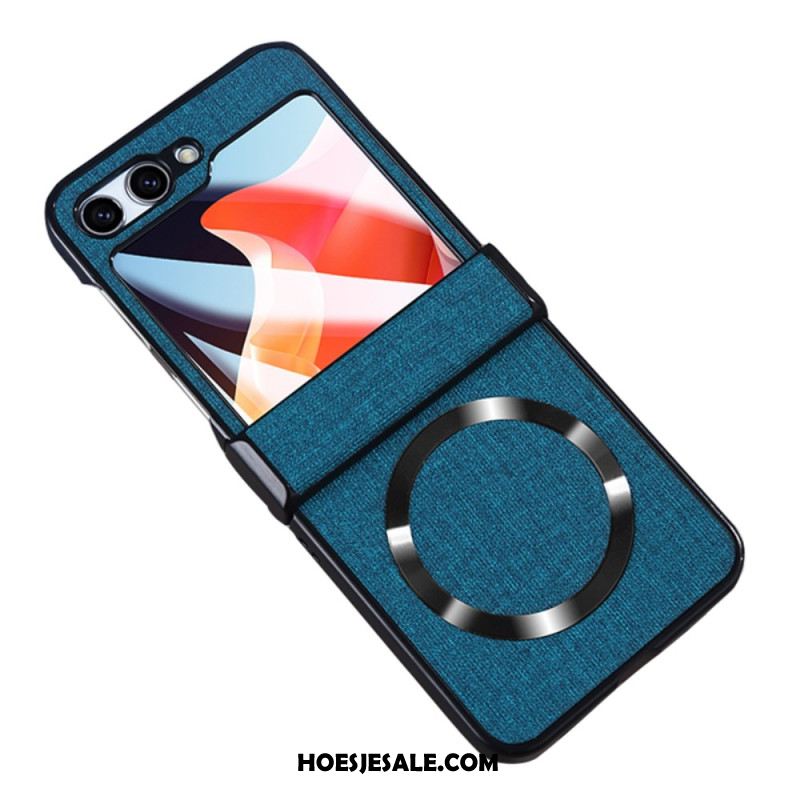 Hoesje Voor Samsung Galaxy Z Flip 7 Fe Stoffen Structuur