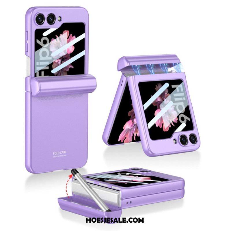 Hoesje Voor Samsung Galaxy Z Flip 7 Fe Stylus En Magnetisch Scharnier