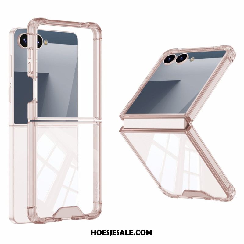 Hoesje Voor Samsung Galaxy Z Flip 7 Gkk Metallic Stijl Velg