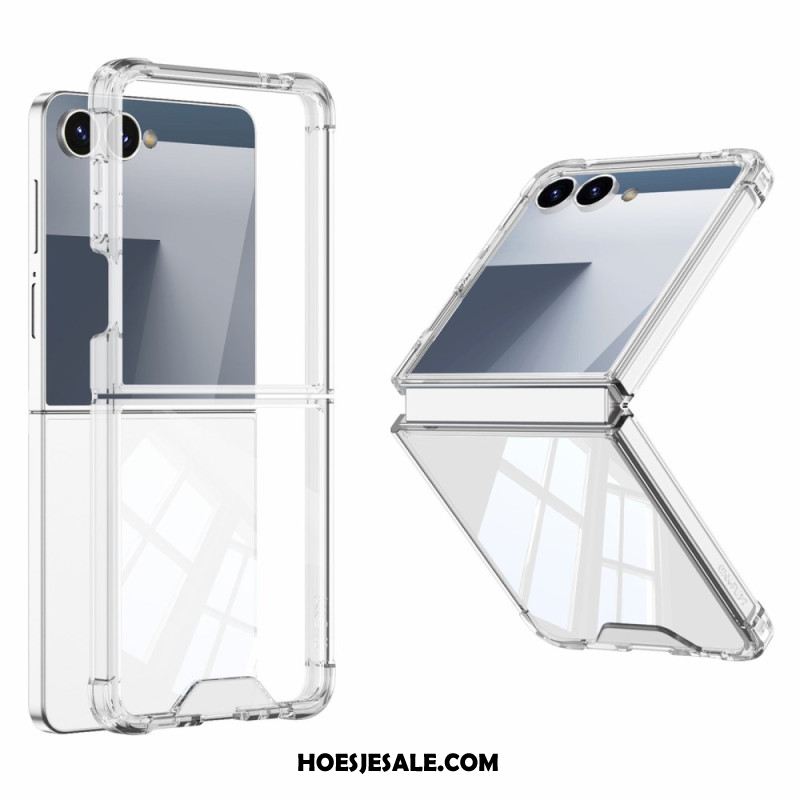 Hoesje Voor Samsung Galaxy Z Flip 7 Gkk Metallic Stijl Velg