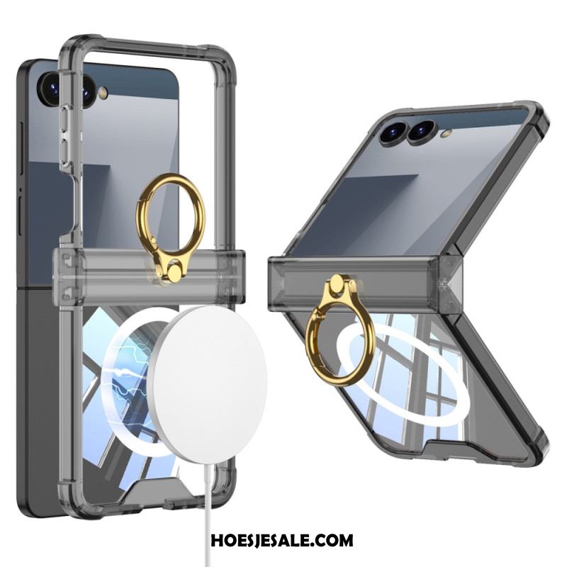 Hoesje Voor Samsung Galaxy Z Flip 7 Magnetisch Met Ringhouder
