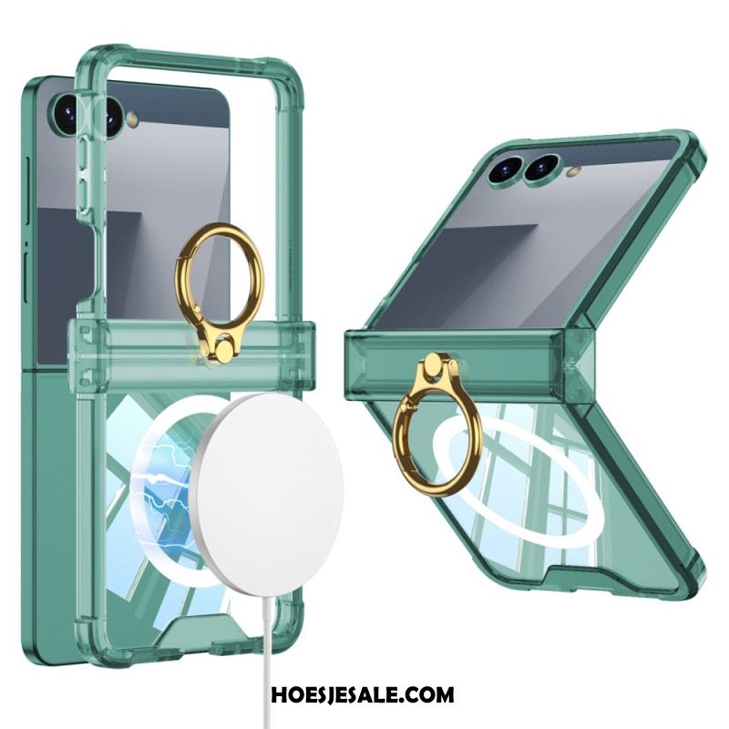 Hoesje Voor Samsung Galaxy Z Flip 7 Magnetisch Met Ringhouder