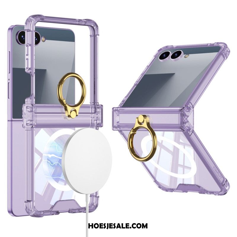 Hoesje Voor Samsung Galaxy Z Flip 7 Magnetisch Met Ringhouder