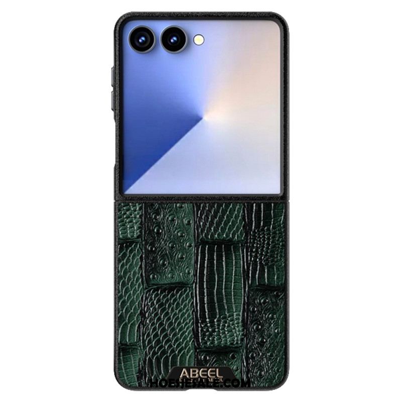 Hoesje Voor Samsung Galaxy Z Flip 7 Magsafe-compatibel Abeel Met Micro-embossing