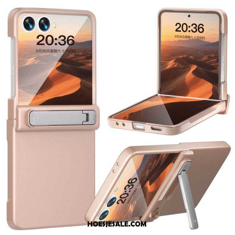 Hoesje Voor Samsung Galaxy Z Flip 7 Scharnierbeschermer En Standaard