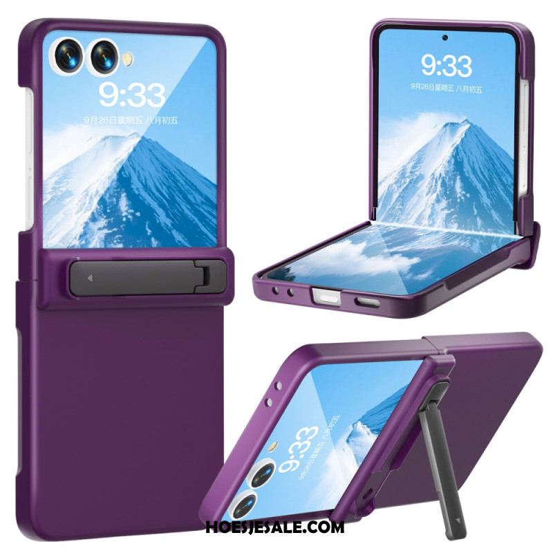 Hoesje Voor Samsung Galaxy Z Flip 7 Scharnierbeschermer En Standaard