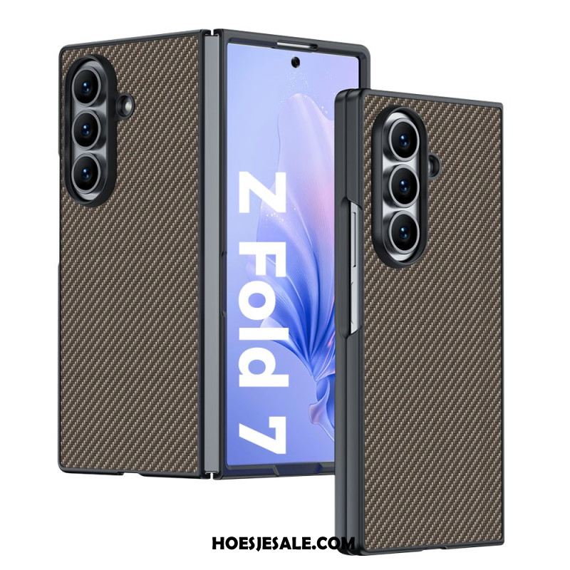 Hoesje Voor Samsung Galaxy Z Fold 7 Carbonvezelversie