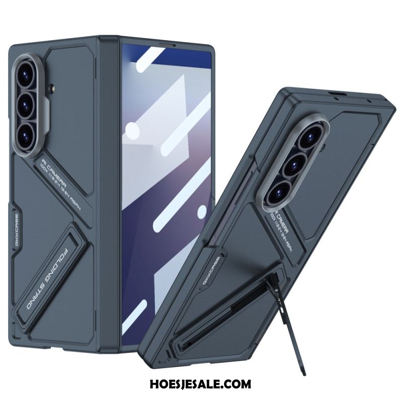 Hoesje Voor Samsung Galaxy Z Fold 7 Gkk Scharnierbeschermer En Standaard