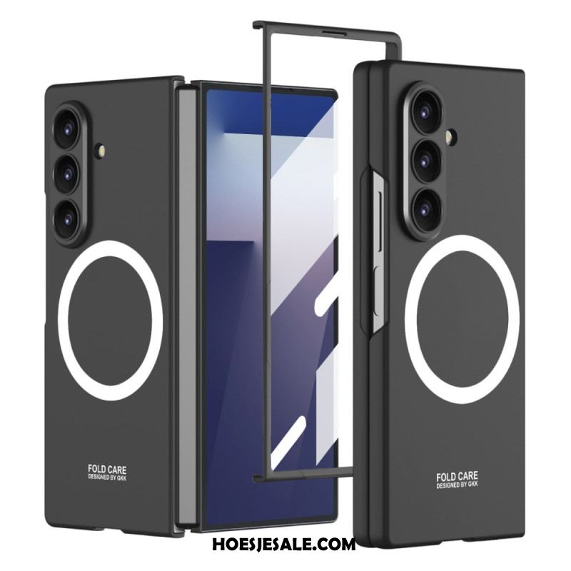 Hoesje Voor Samsung Galaxy Z Fold 7 Magnetische Schermbeschermer Van Gehard Glas