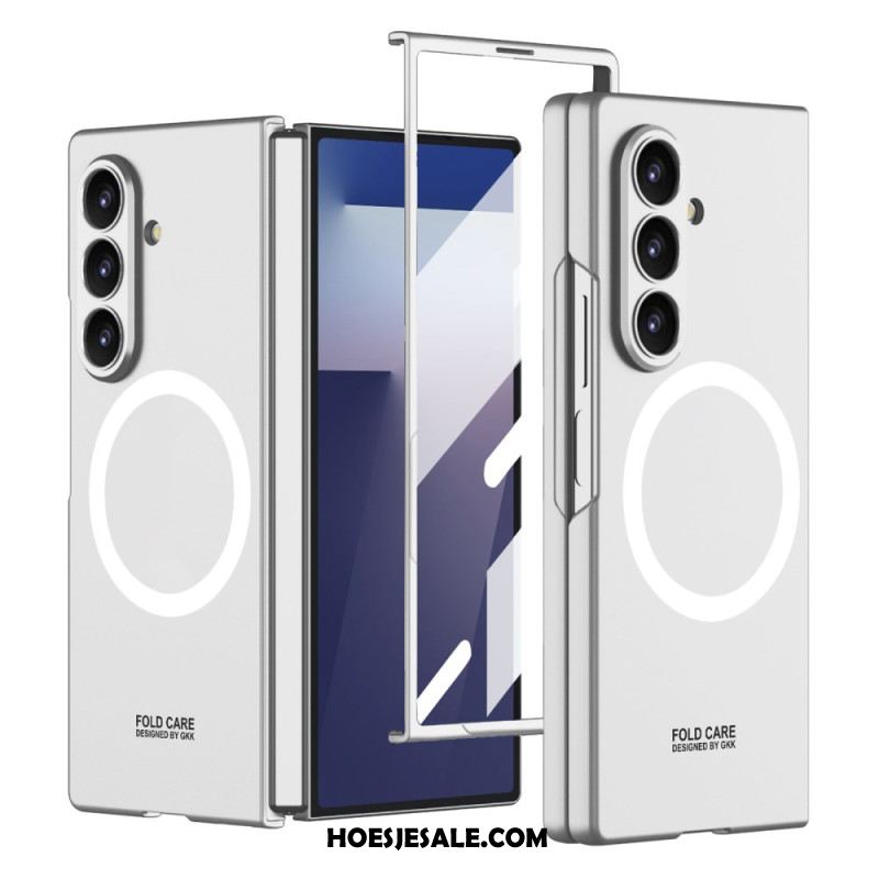 Hoesje Voor Samsung Galaxy Z Fold 7 Magnetische Schermbeschermer Van Gehard Glas