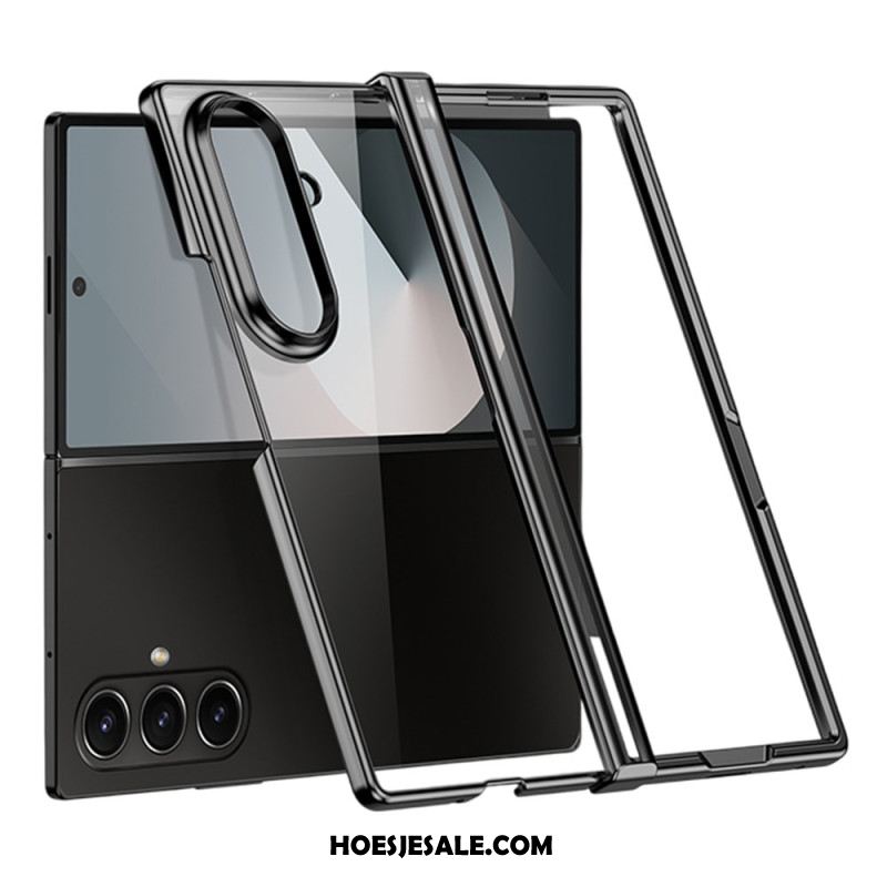 Hoesje Voor Samsung Galaxy Z Fold 7 Metal Effect Scharnier Design