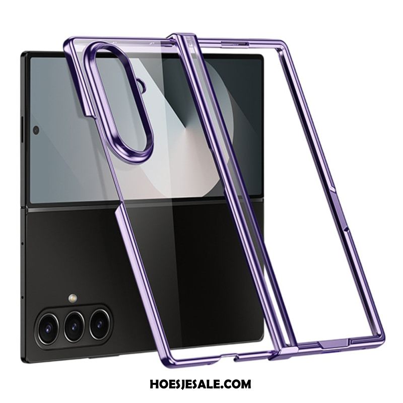 Hoesje Voor Samsung Galaxy Z Fold 7 Metal Effect Scharnier Design