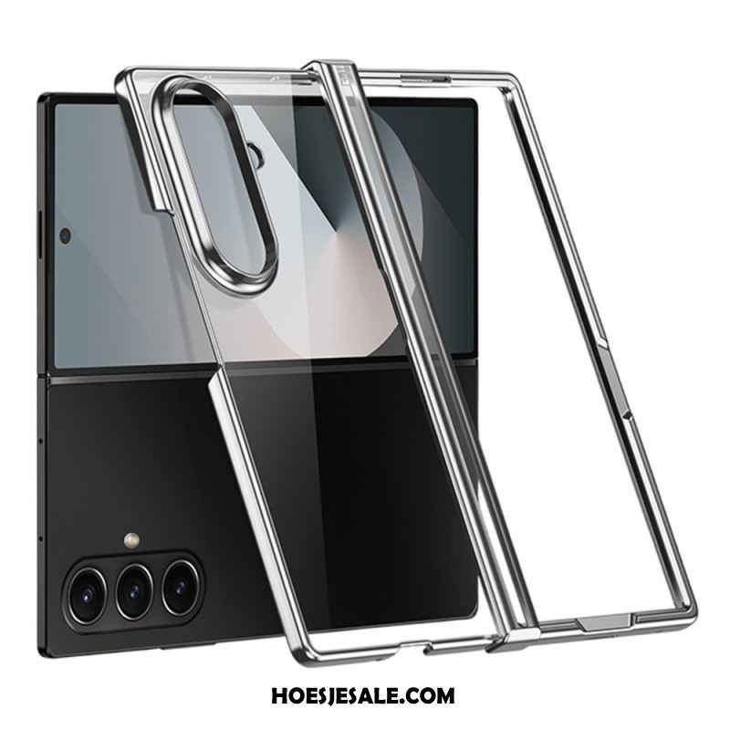 Hoesje Voor Samsung Galaxy Z Fold 7 Metal Effect Scharnier Design
