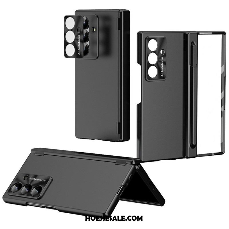 Hoesje Voor Samsung Galaxy Z Fold 7 Schermbeschermer Van Gehard Glas En Stylushouder