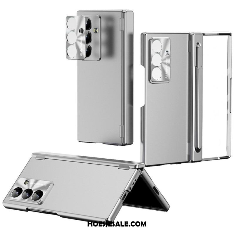 Hoesje Voor Samsung Galaxy Z Fold 7 Schermbeschermer Van Gehard Glas En Stylushouder