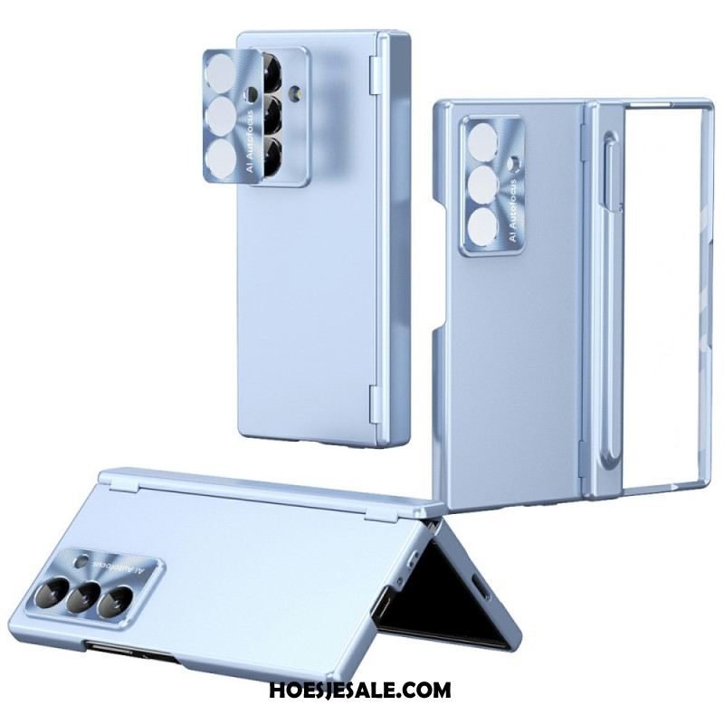 Hoesje Voor Samsung Galaxy Z Fold 7 Schermbeschermer Van Gehard Glas En Stylushouder