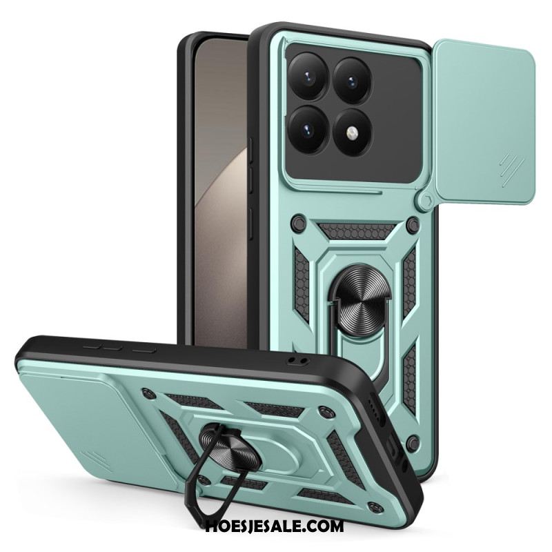 Hoesje Voor Xiaomi 15t Schuifbare Cameracover En Standaard