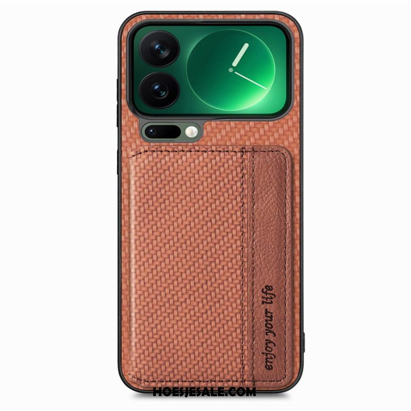 Hoesje Voor Xiaomi 17 Pro Max Rfid-blokkering En Magnetische Kaarthouder