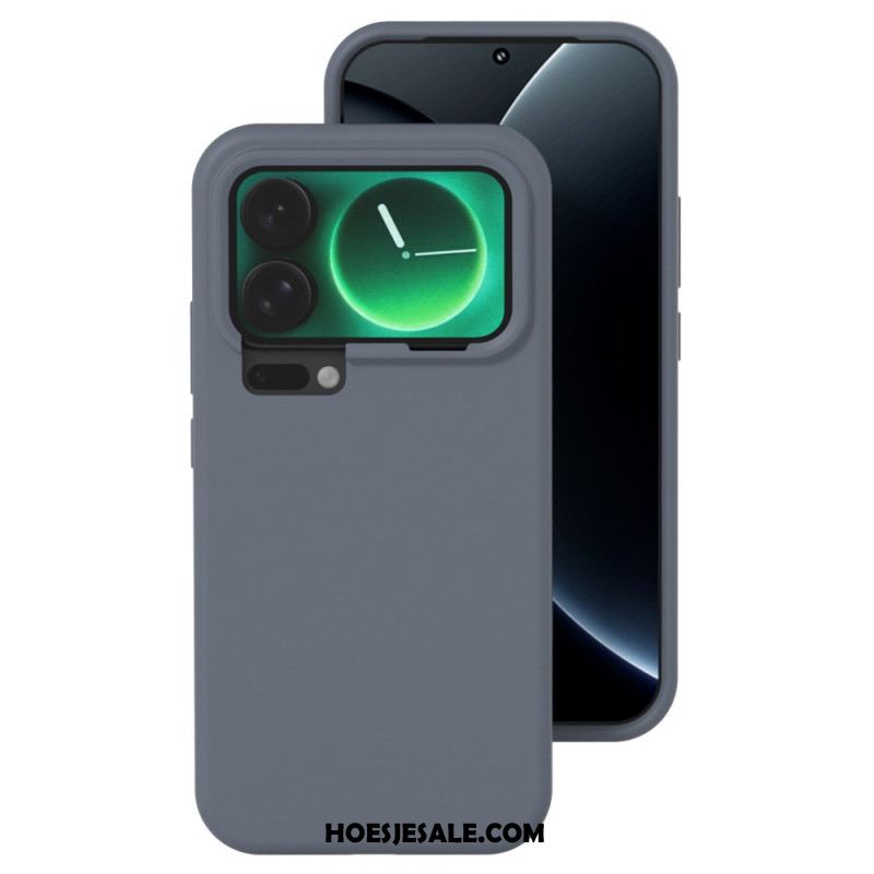 Hoesje Voor Xiaomi 17 Pro Max Vloeibare Siliconen