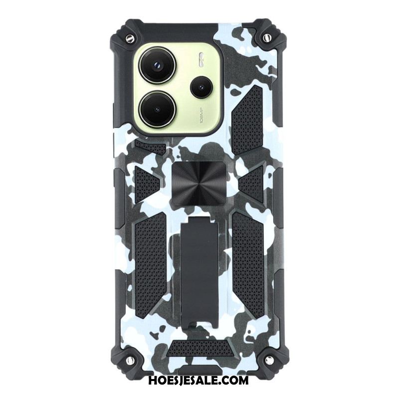 Hoesje Voor Xiaomi Redmi Note 14 5g Robuust Met Geïntegreerde Standaard Camouflage