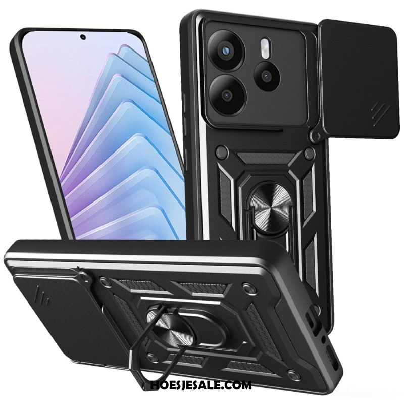 Hoesje Voor Xiaomi Redmi Note 14 5g Schuifbare Cameracover En Standaard