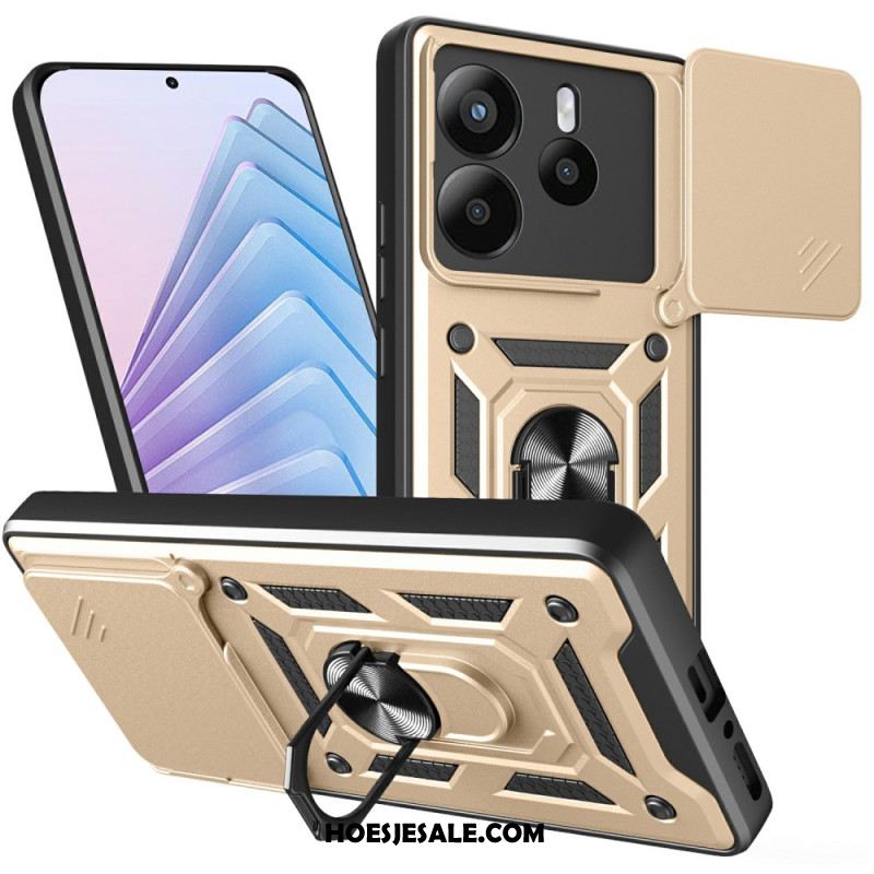 Hoesje Voor Xiaomi Redmi Note 14 5g Schuifbare Cameracover En Standaard