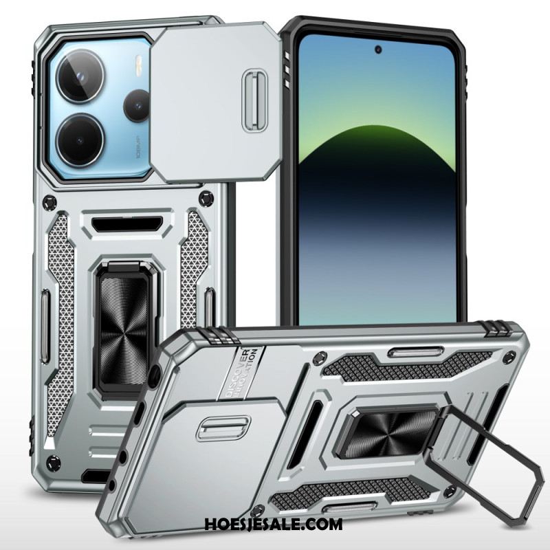 Hoesje Voor Xiaomi Redmi Note 14 5g Ultra Duurzaam Met Standaard En Lensbeschermer