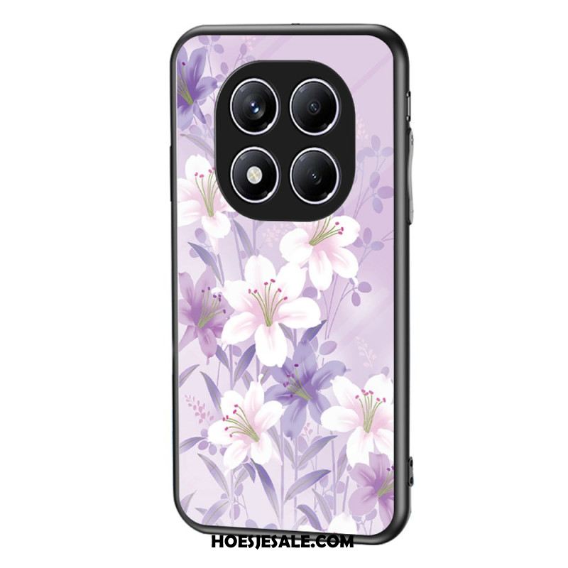 Hoesje Voor Xiaomi Redmi Note 14 Pro 4g Bloemen Gehard Glas