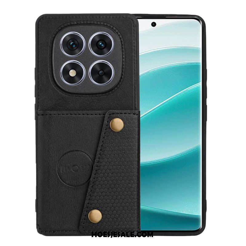 Hoesje Voor Xiaomi Redmi Note 14 Pro 4g Kaarthouder En Standaard