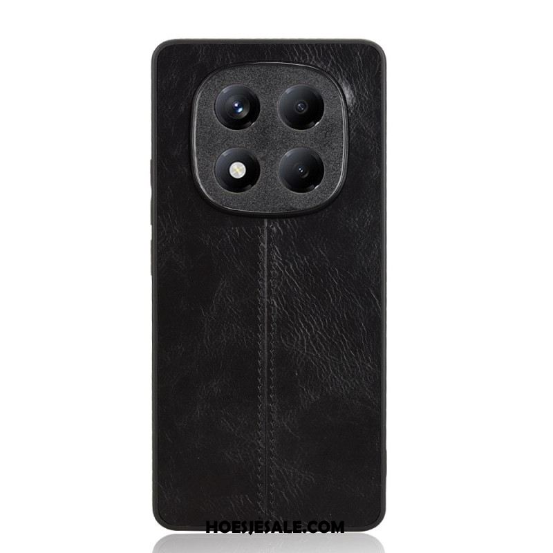 Hoesje Voor Xiaomi Redmi Note 14 Pro 4g Leerlook Stiksels