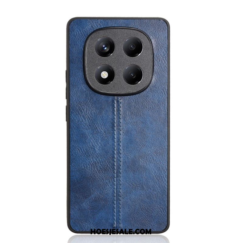 Hoesje Voor Xiaomi Redmi Note 14 Pro 4g Leerlook Stiksels