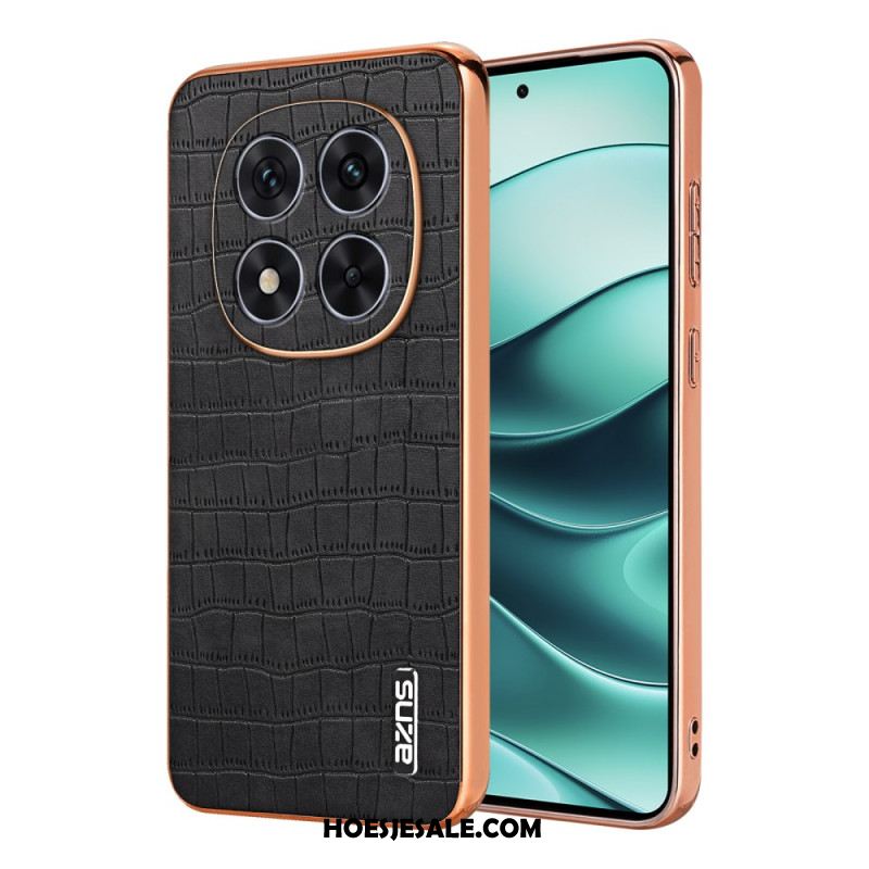 Hoesje Voor Xiaomi Redmi Note 14 Pro Plus 5g Azns Krokodillenleerstructuur