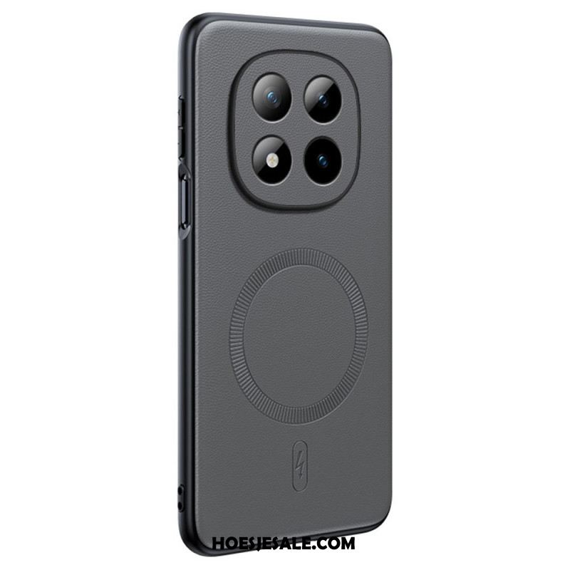 Hoesje Voor Xiaomi Redmi Note 15 Pro 5g Magnetische Premium Lederen Afwerking