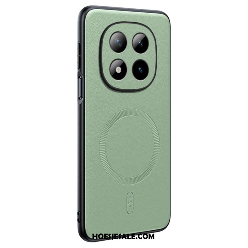 Hoesje Voor Xiaomi Redmi Note 15 Pro 5g Magnetische Premium Lederen Afwerking