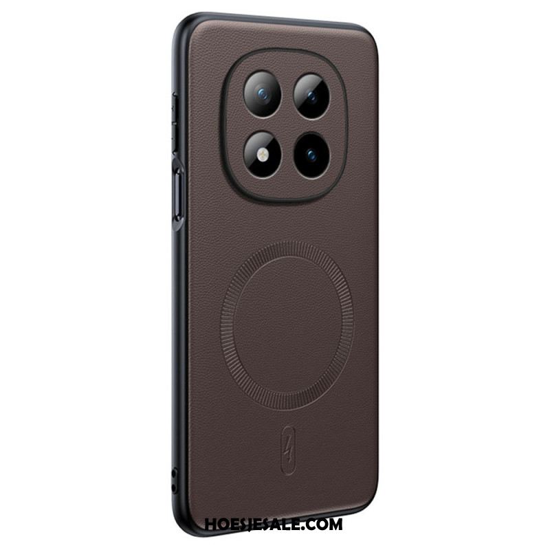 Hoesje Voor Xiaomi Redmi Note 15 Pro 5g Magnetische Premium Lederen Afwerking